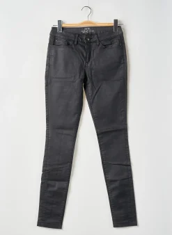 Pantalon Slim Esprit Noir Taille Normale