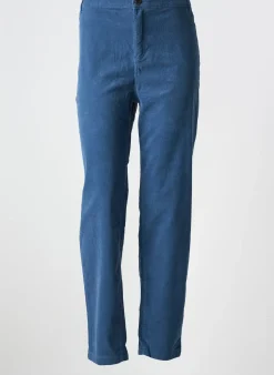 Pantalon Slim Fuego Woman Bleu Taille Normale