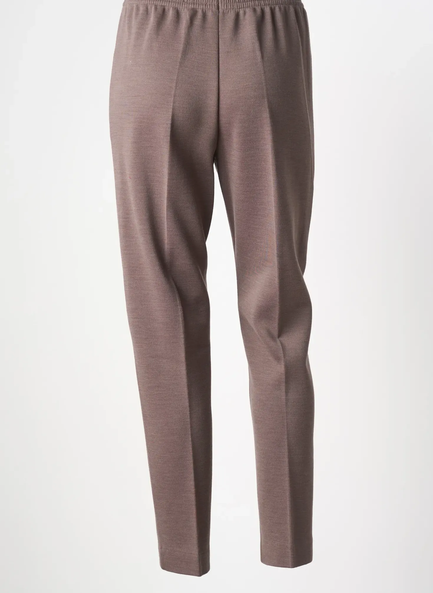 Pantalon Slim Griffon Marron Taille Normale
