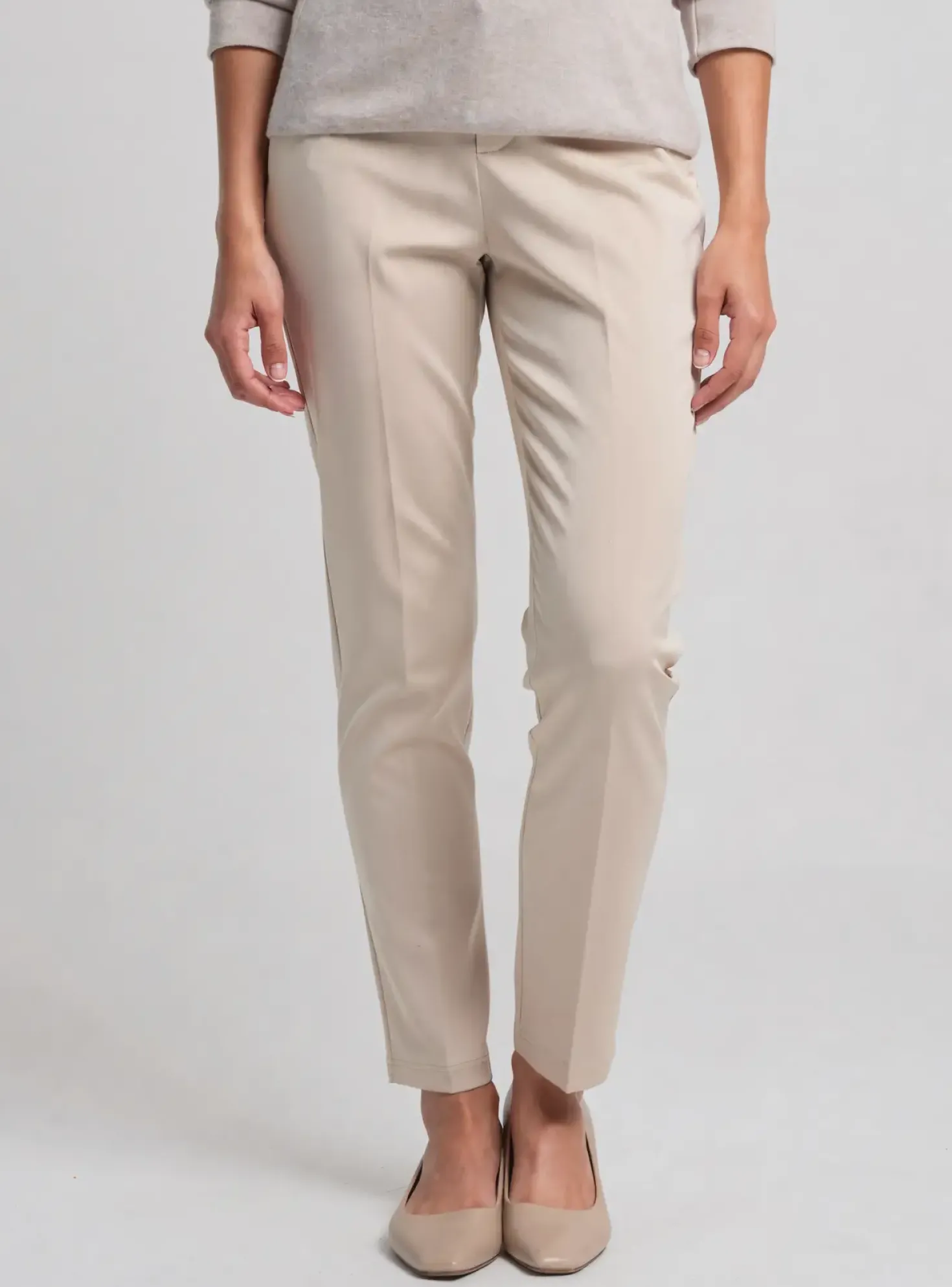 Pantalon Slim Heine Beige