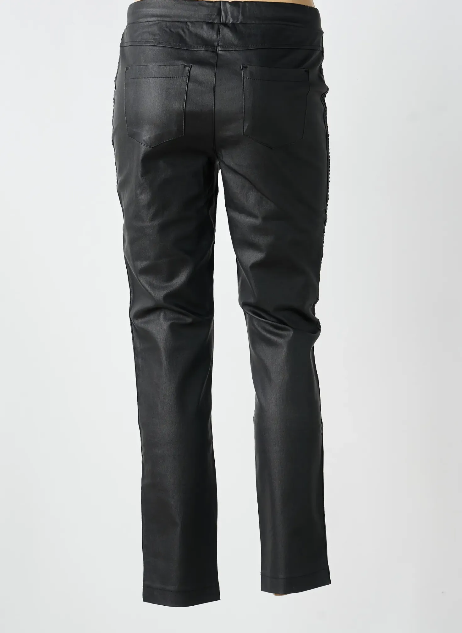 Pantalon Slim Heine Noir Taille Normale