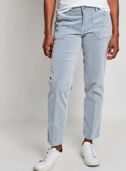 Pantalon Slim Hod Bleu Taille Normale