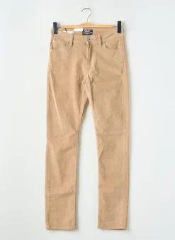 Pantalon Slim Jack & Jones Marron Taille Normale
