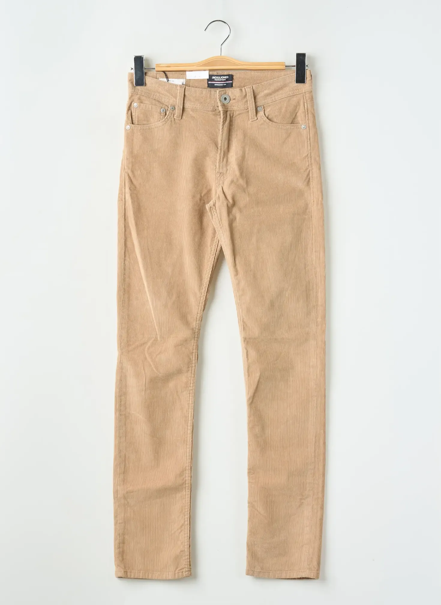 Pantalon Slim Jack & Jones Marron Taille Normale
