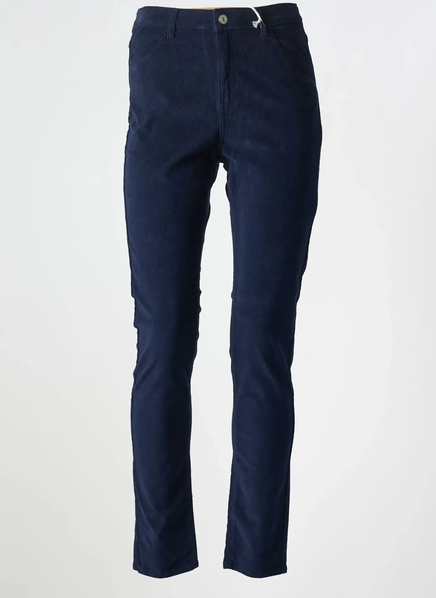 Pantalon Slim Kanope Bleu Taille Normale
