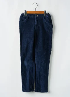 Pantalon Slim La Redoute Bleu Taille Ajustable