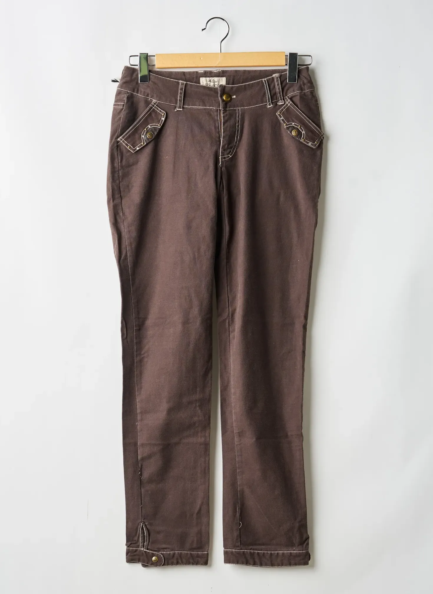 Pantalon Slim Lola Espeleta Marron