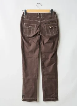 Pantalon Slim Lola Espeleta Marron