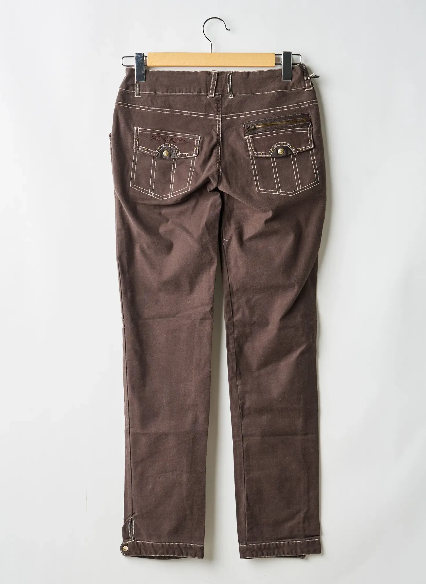 Pantalon Slim Lola Espeleta Marron