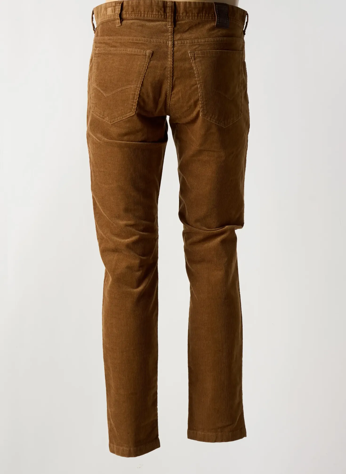 Pantalon Slim M5 By Meyer Marron Taille Normale