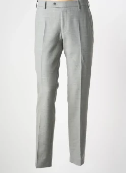 Pantalon Slim Meyer Gris Taille Haute