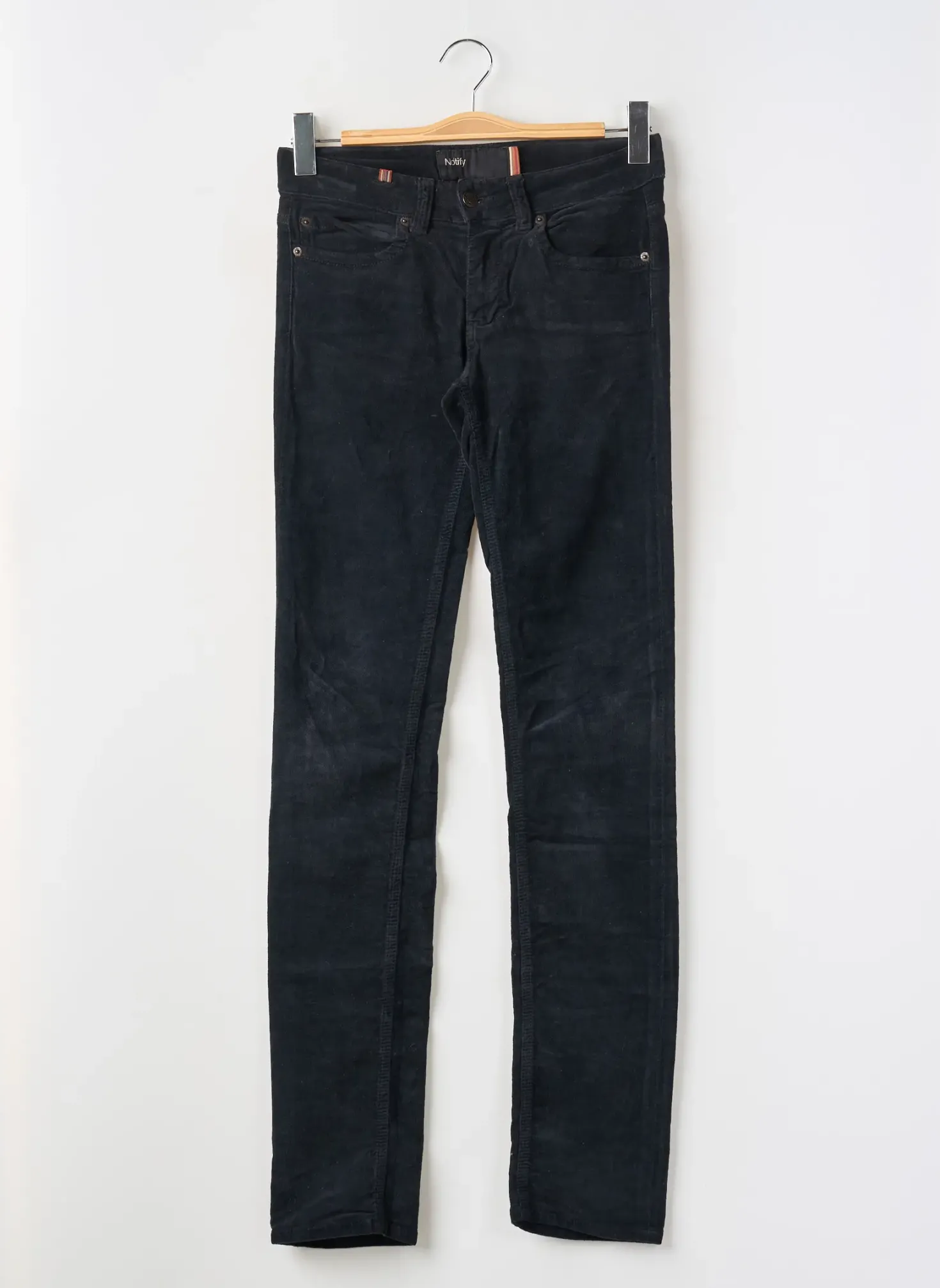 Pantalon Slim Notify Noir Taille Normale