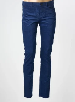 Pantalon Slim One Step Bleu