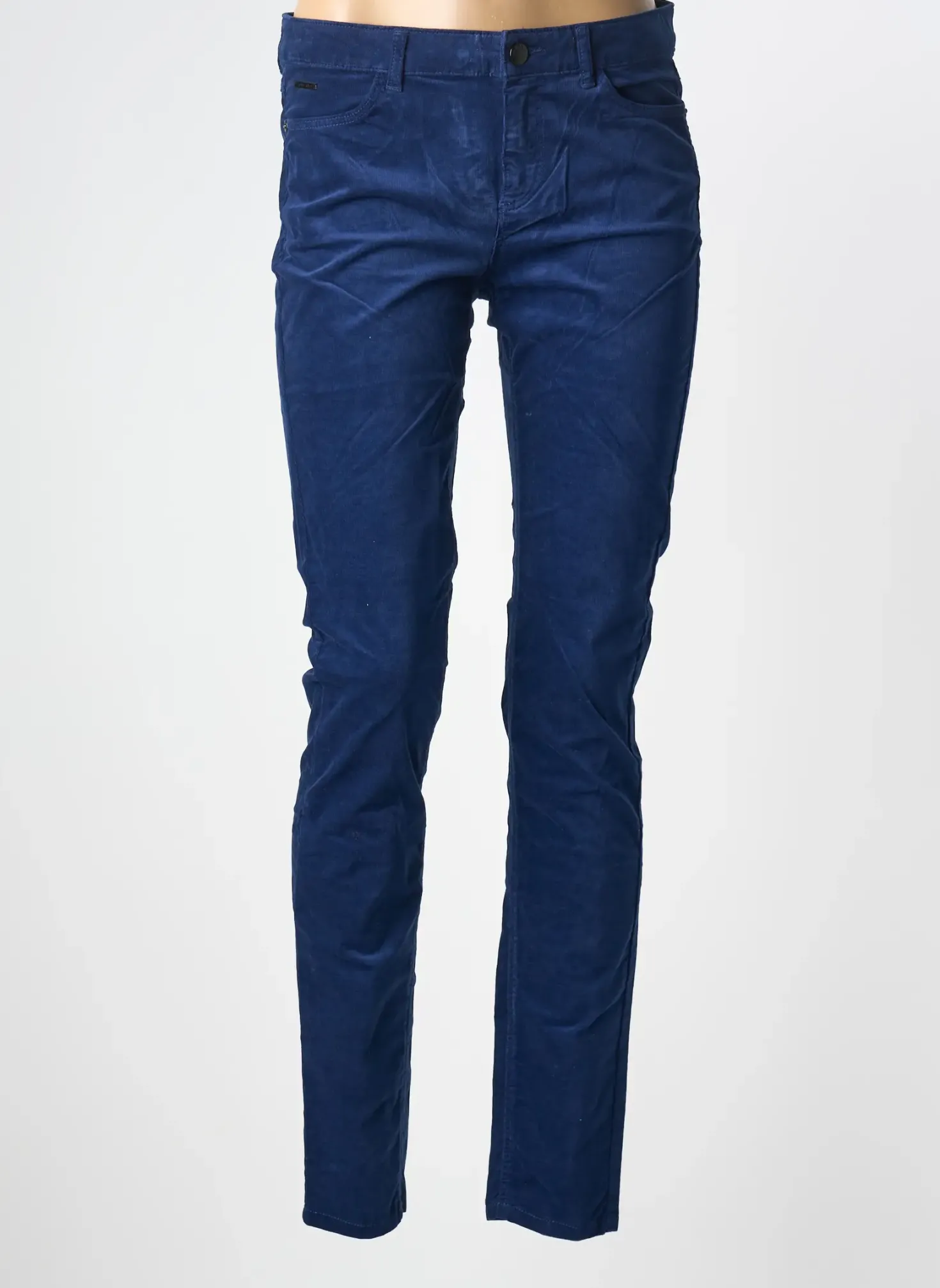 Pantalon Slim One Step Bleu