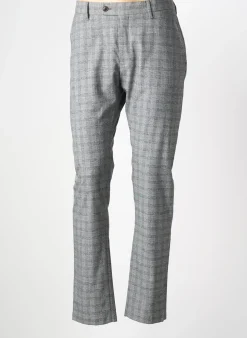 Pantalon Slim Strellson Gris Taille Normale
