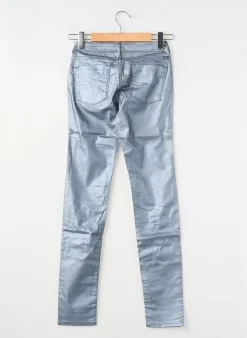 Pantalon Slim Teddy Smith Argent