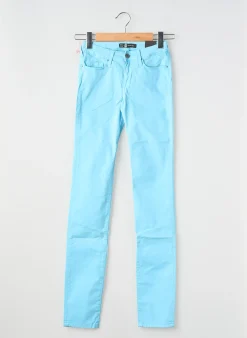Pantalon Slim Teddy Smith Bleu Taille Ajustable