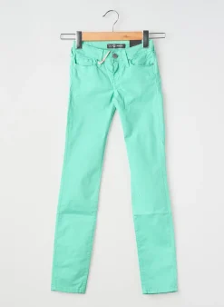 Pantalon Slim Teddy Smith Vert Taille Ajustable