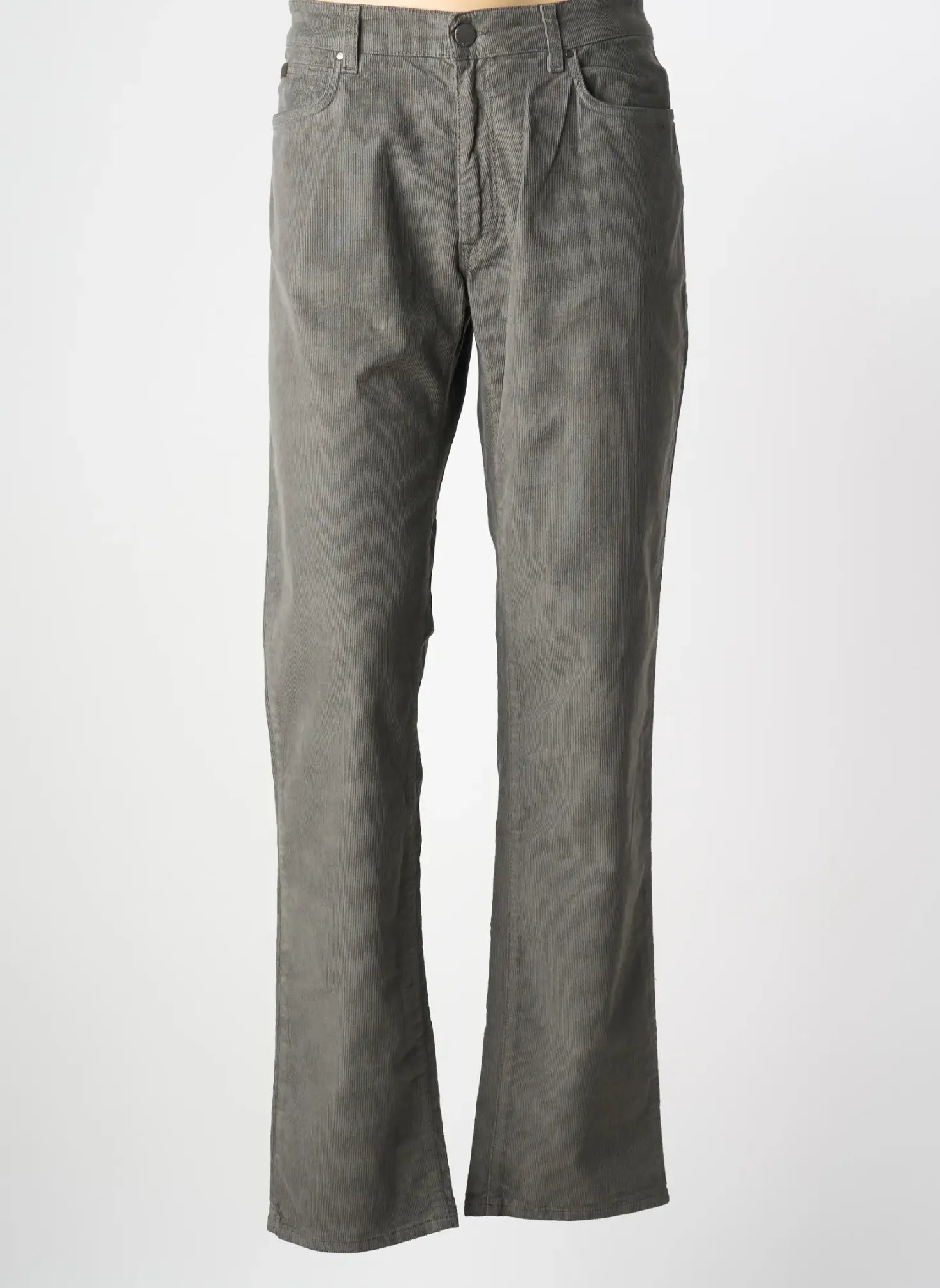 Pantalon Slim Trussardi Jeans Gris Taille Normale