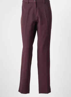 Pantalon Slim Waltron Violet Taille Haute