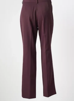 Pantalon Slim Waltron Violet Taille Haute
