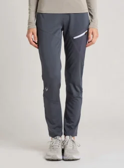 Pantalon Slim Ziener Gris Taille Normale