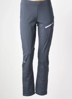 Pantalon Slim Ziener Gris Taille Normale
