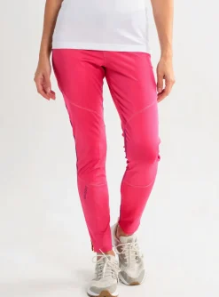 Pantalon Slim Ziener Rose Taille Normale