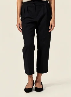Pantalon 7/8 Tinsels Noir Taille Haute