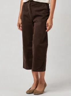 Pantalon 7/8 White Stuff Marron Taille Haute
