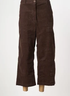 Pantalon 7/8 White Stuff Marron Taille Haute