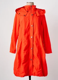 Parka Areline Orange A Capuche