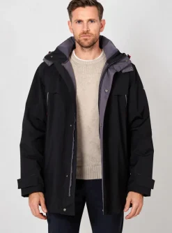 Parka Bp Noir A Capuche