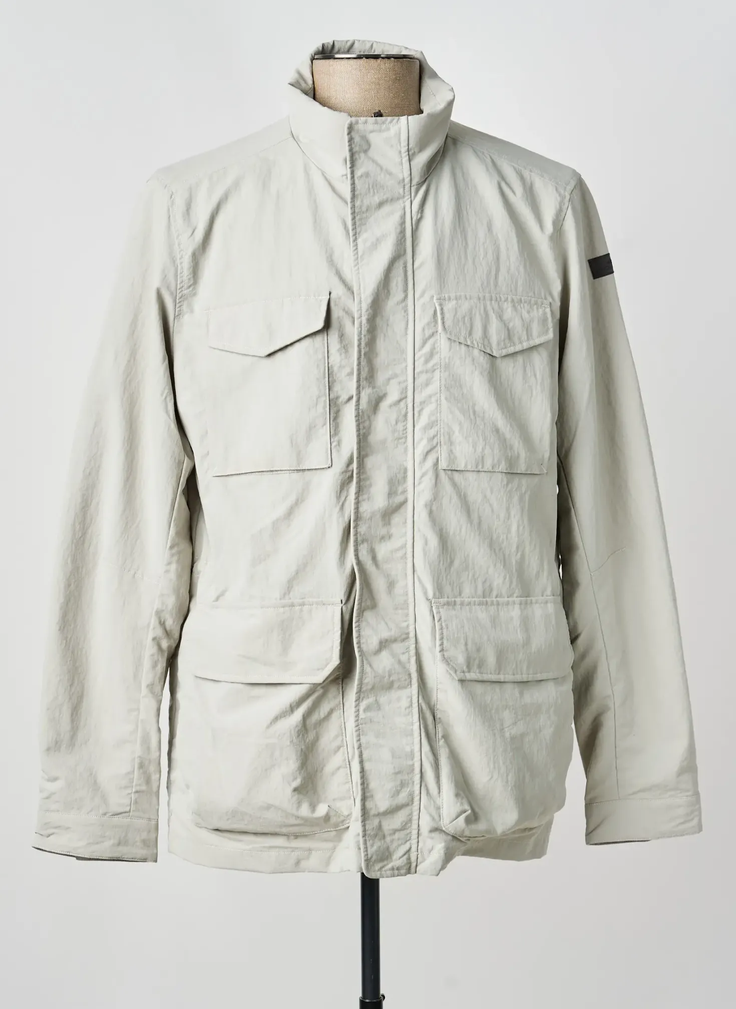 Parka Fynch-hatton Gris Sans Capuche