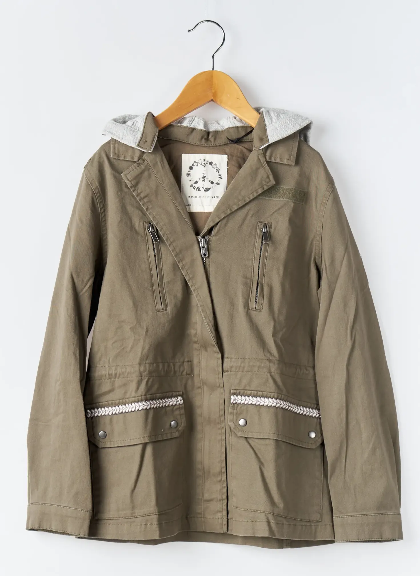 Parka Ikks Vert A Capuche