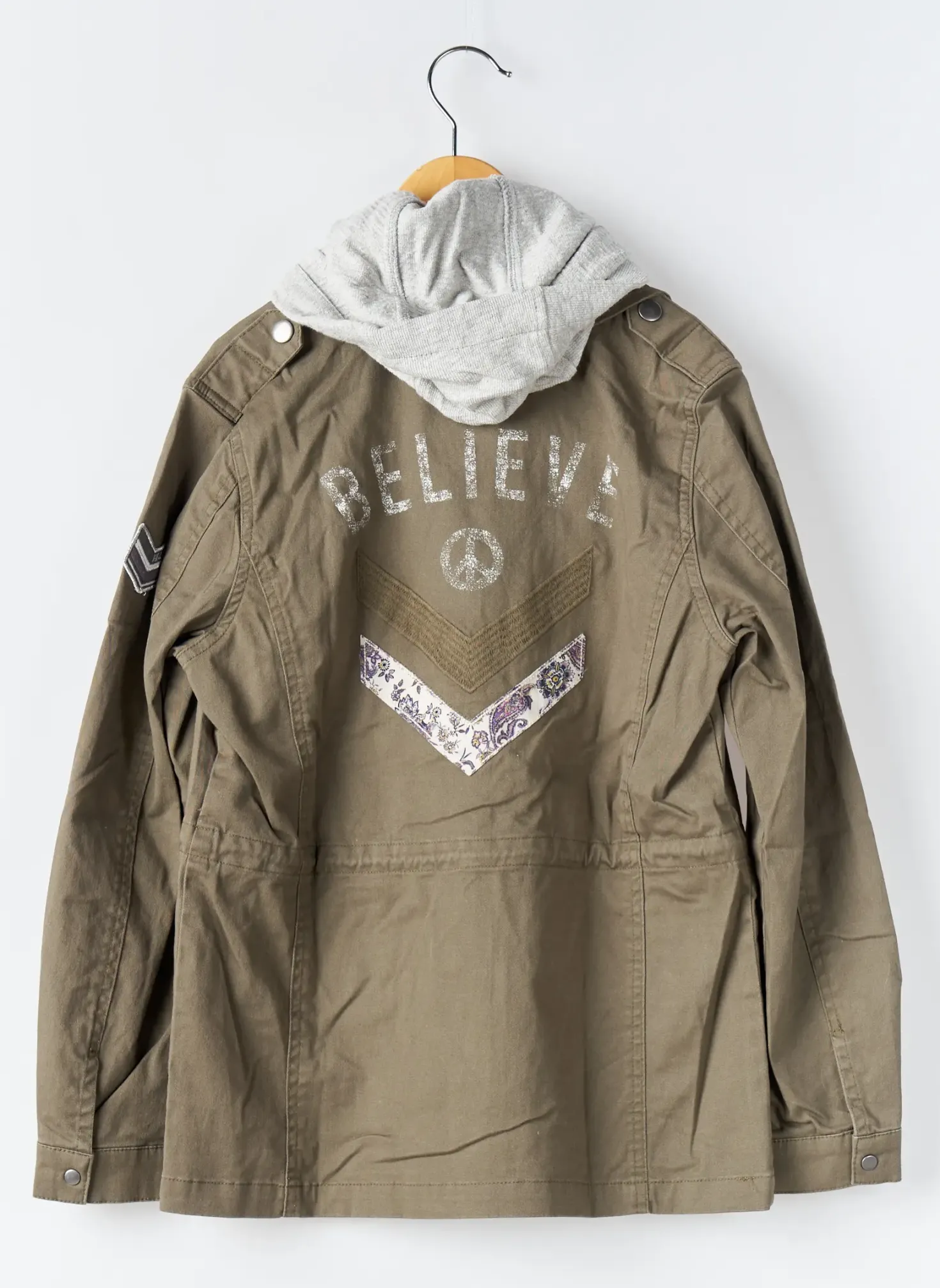 Parka Ikks Vert A Capuche