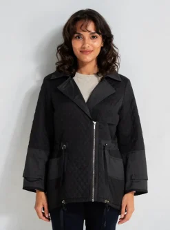 Parka Lucchini Noir Sans Capuche