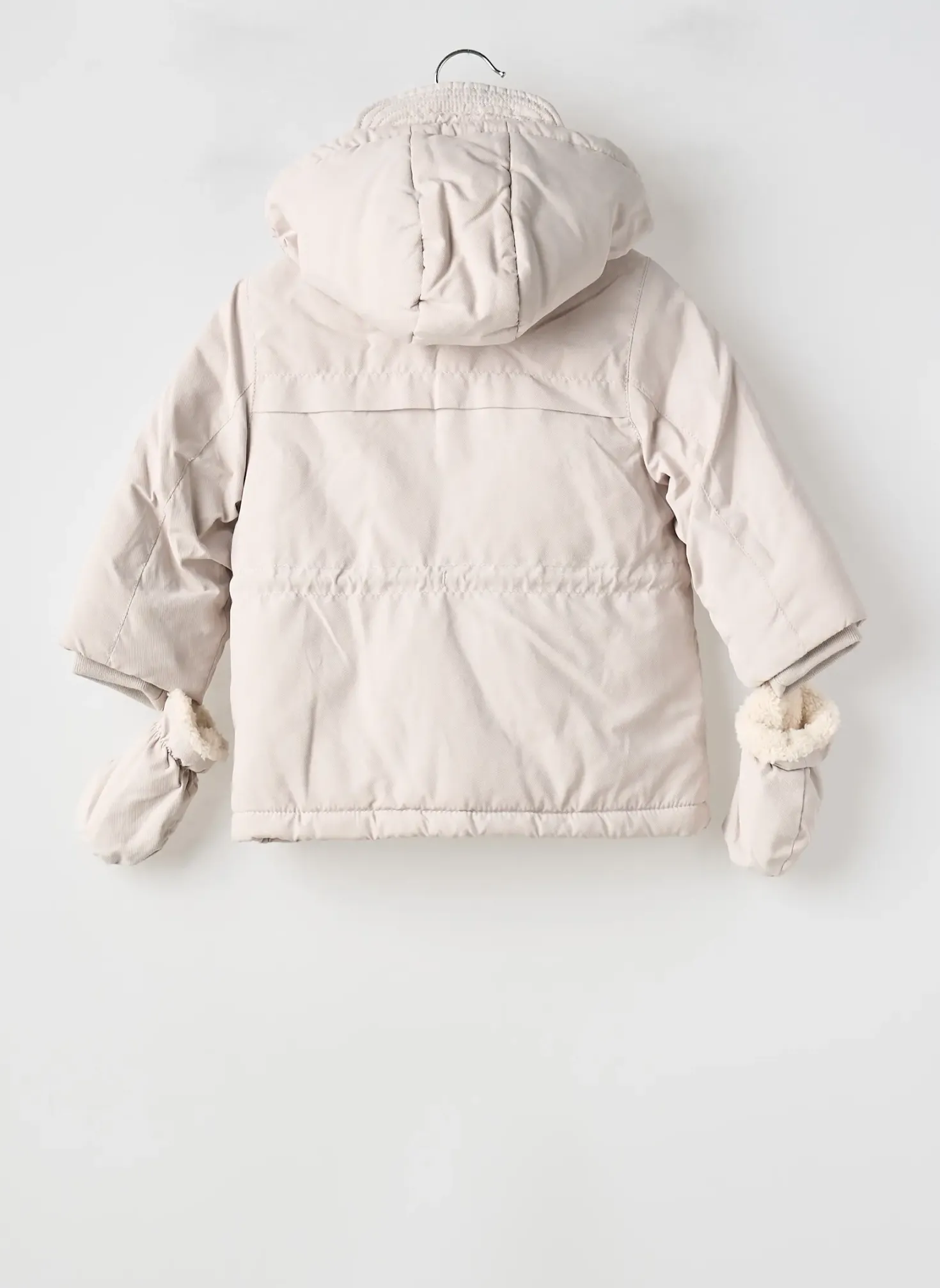 Parka Mayoral Beige A Capuche