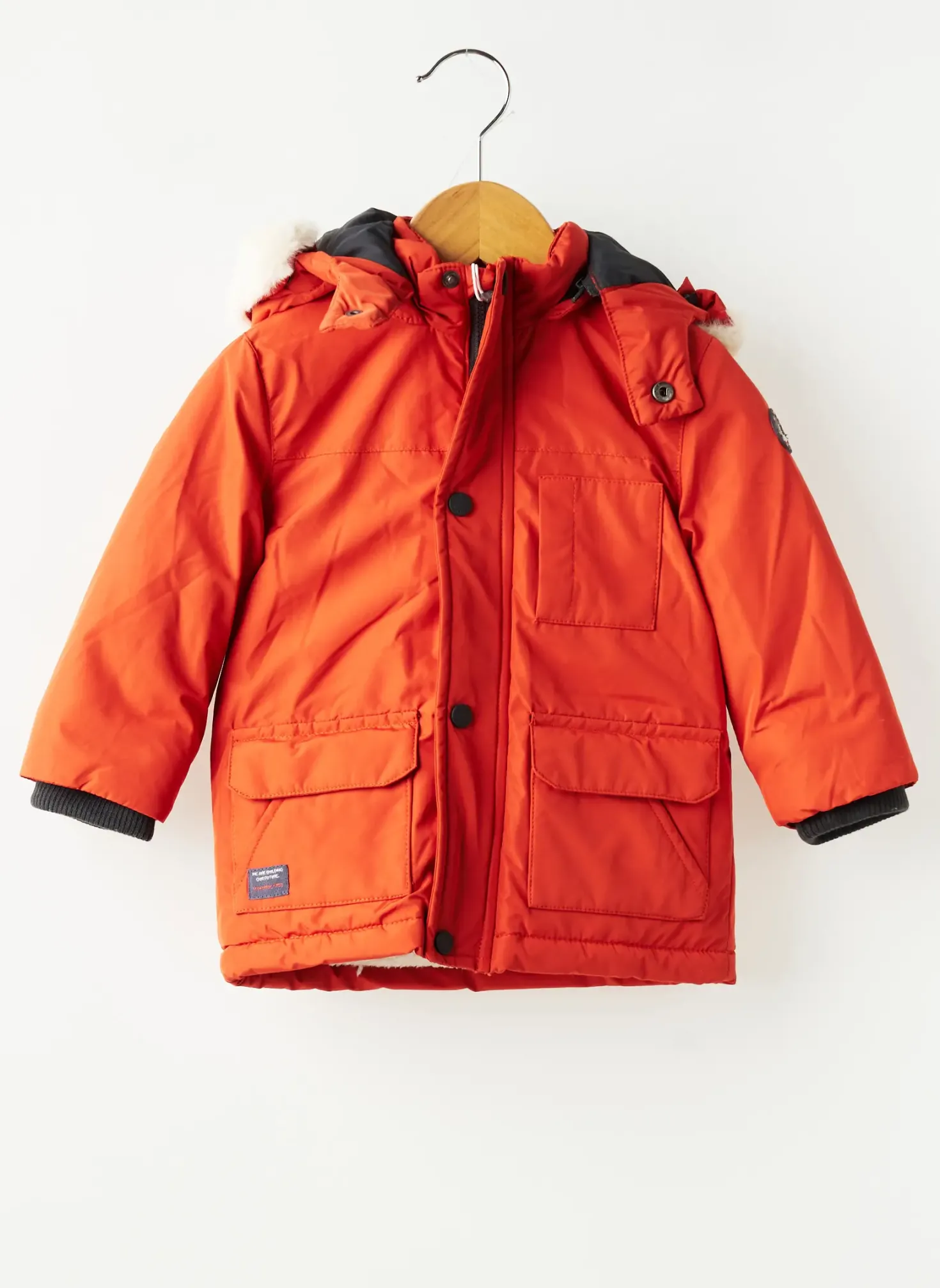 Parka Mayoral Orange Sans Capuche