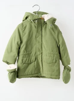 Parka Mayoral Vert A Capuche