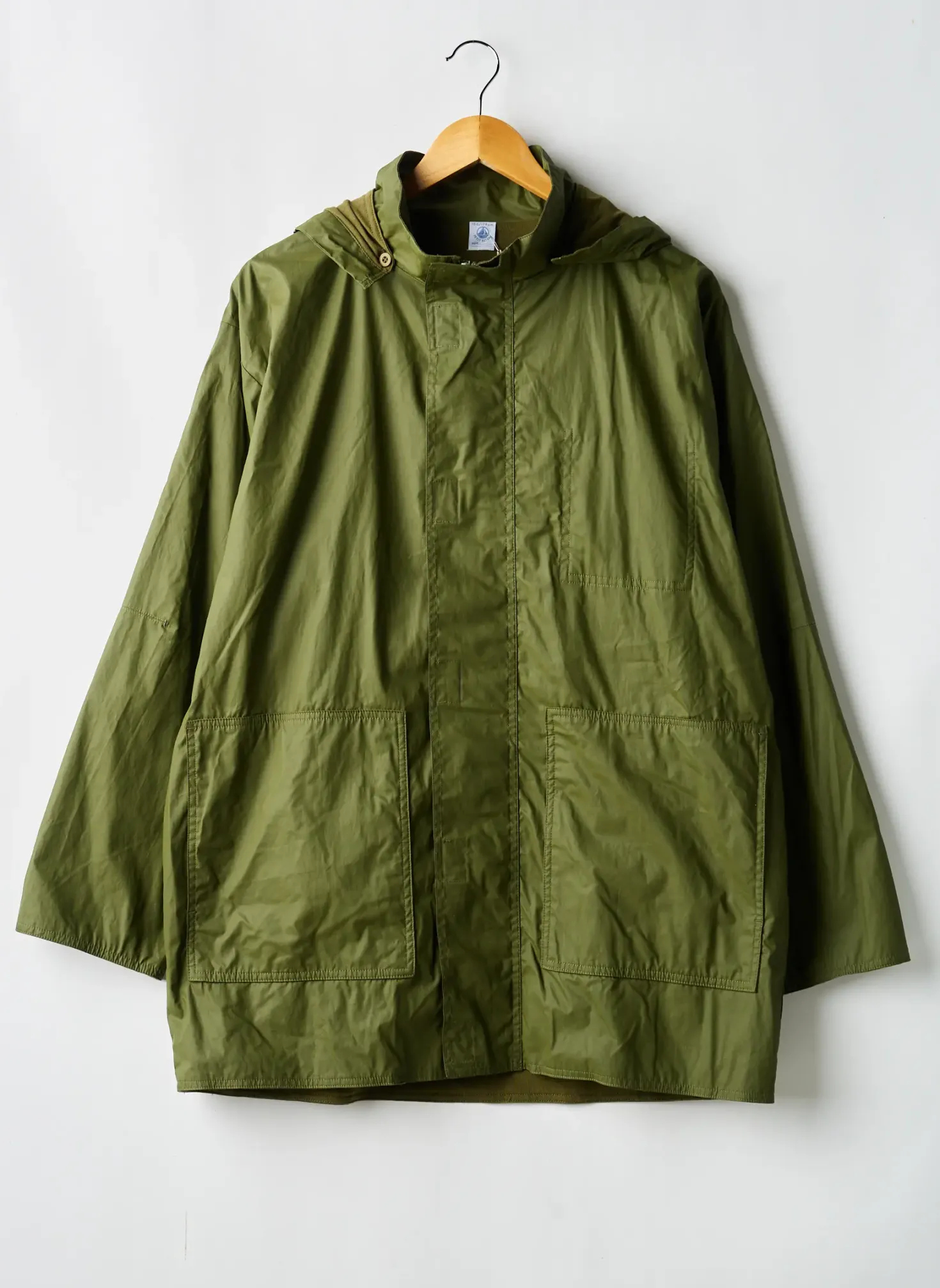 Parka Petit Bateau Vert A Capuche