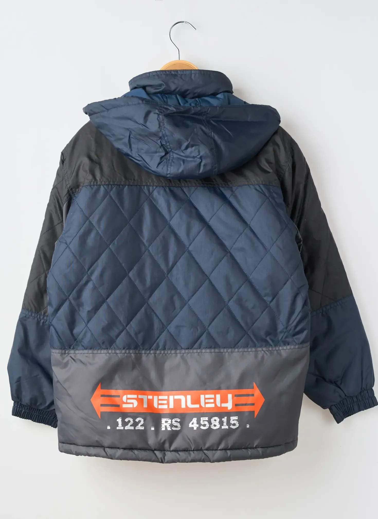 Parka Stenley Bleu A Capuche