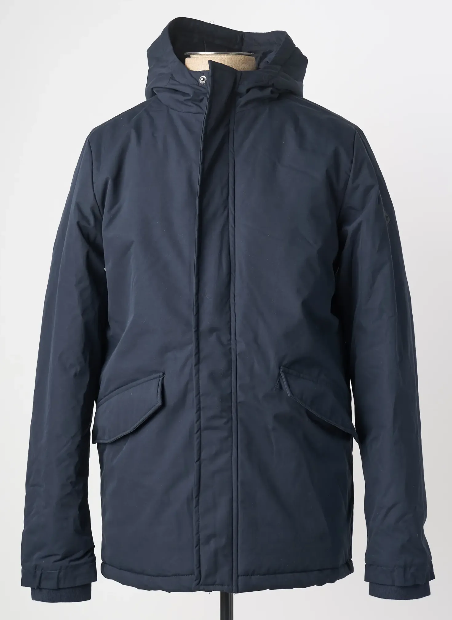 Parka Tiffosi Bleu A Capuche