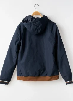 Parka Tiffosi Bleu A Capuche