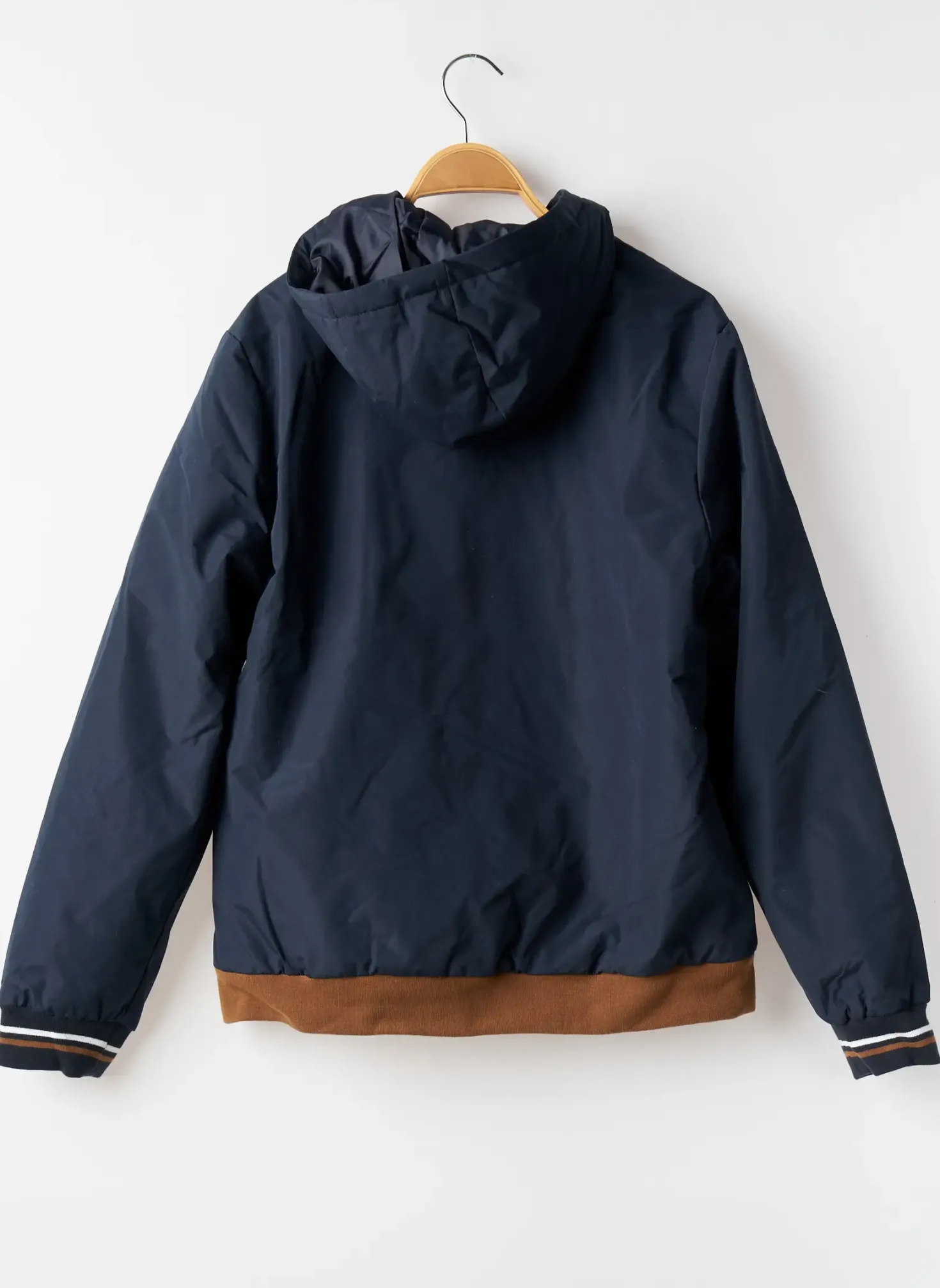 Parka Tiffosi Bleu A Capuche