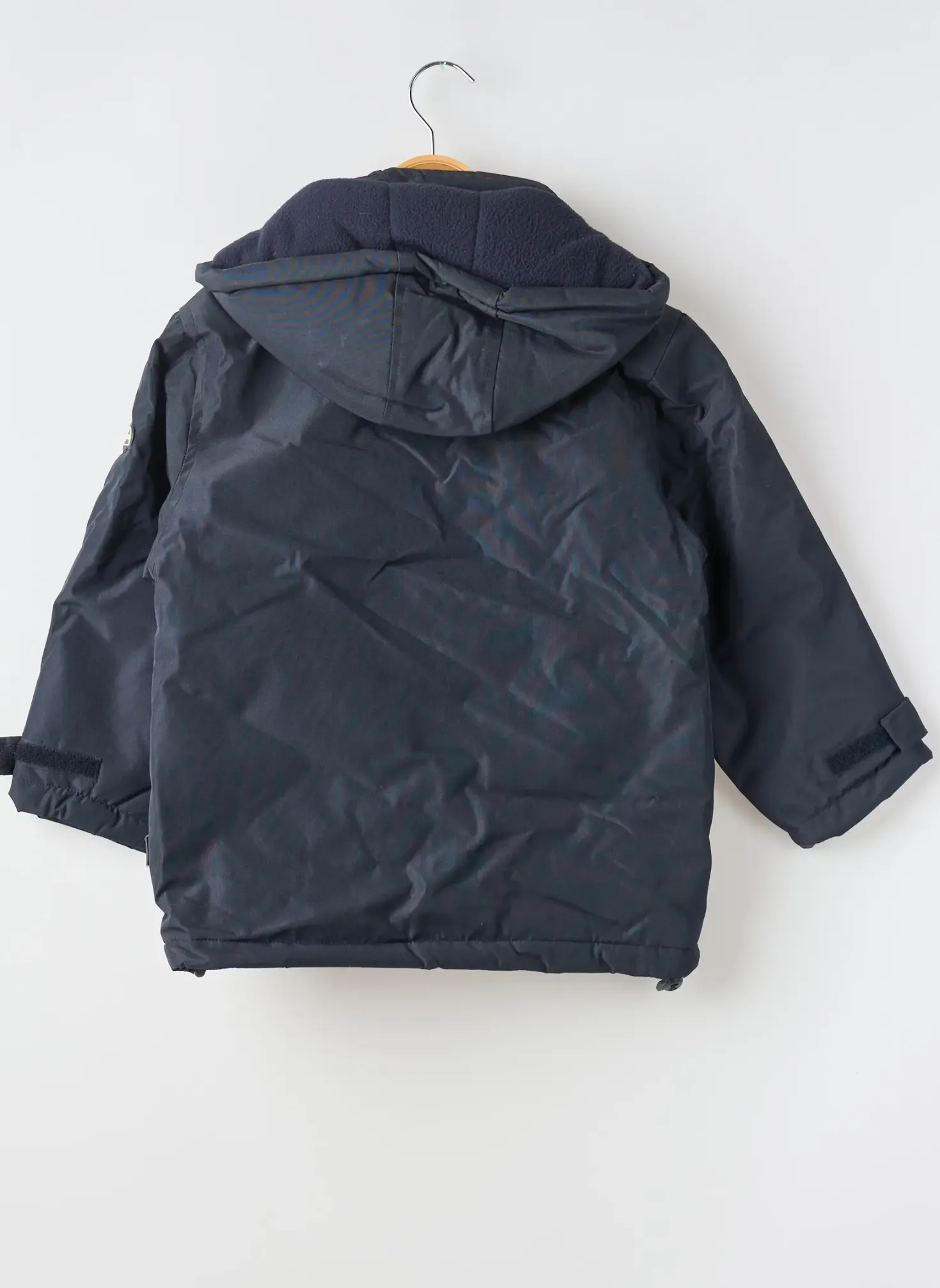 Parka Worldfive Bleu A Capuche
