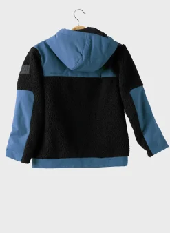 Parka Ziener Bleu A Capuche