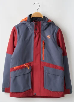 Parka Ziener Gris A Capuche