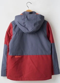 Parka Ziener Gris A Capuche