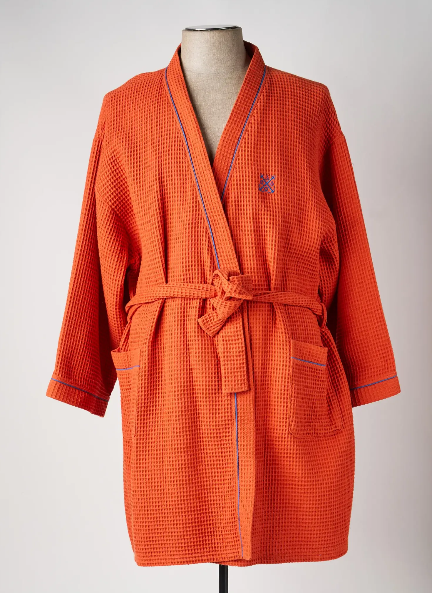 Peignoir Christian Cane Orange
